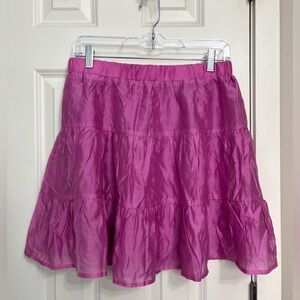 Lalavon Tiered Ruffle Skirt NWOT